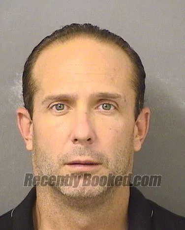 Booking photo from Palm Beach County, Florida