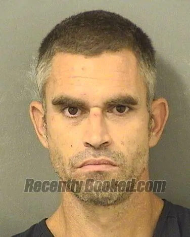 Booking photo from Palm Beach County, Florida