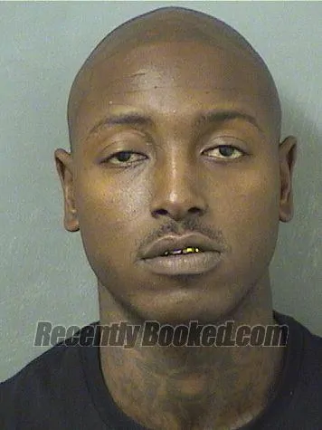 Booking photo from Palm Beach County, Florida