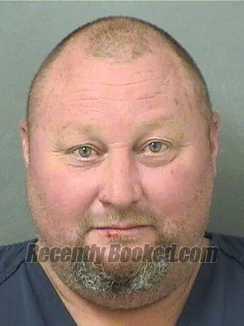 Booking photo from Palm Beach County, Florida