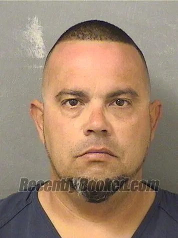 Booking photo from Palm Beach County, Florida
