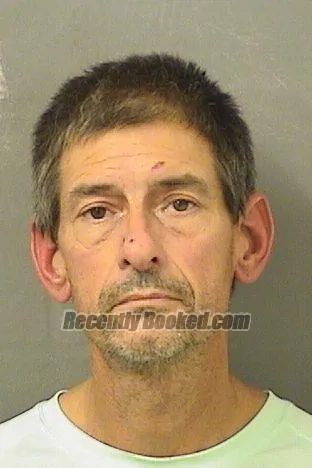 Booking photo from Palm Beach County, Florida