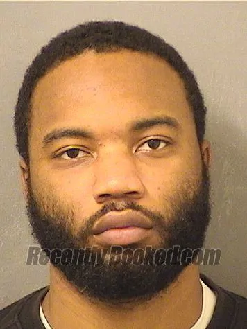 Booking photo from Palm Beach County, Florida