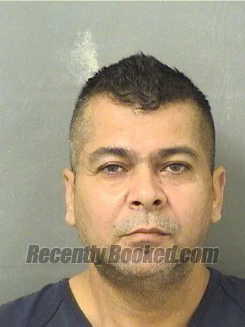 Booking photo from Palm Beach County, Florida