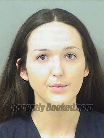 Booking photo from Palm Beach County, Florida