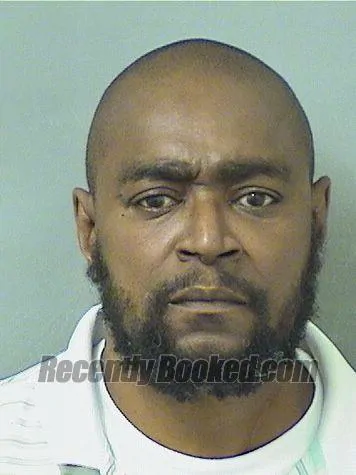 Booking photo from Palm Beach County, Florida