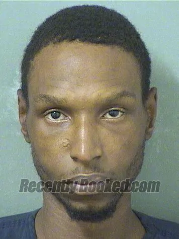 Booking photo from Palm Beach County, Florida