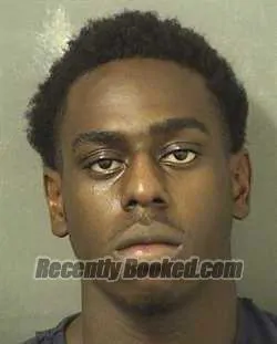 Booking photo from Palm Beach County, Florida