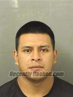 Booking photo from Palm Beach County, Florida