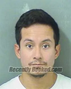 Booking photo from Palm Beach County, Florida