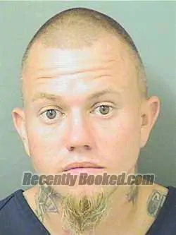 Booking photo from Palm Beach County, Florida