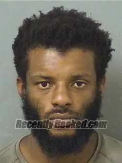 Booking photo from Palm Beach County, Florida