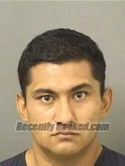 Booking photo from Palm Beach County, Florida