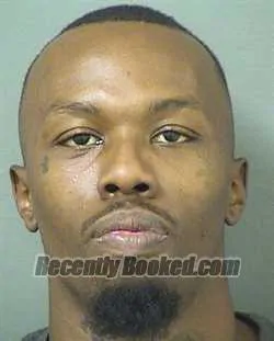 Booking photo from Palm Beach County, Florida