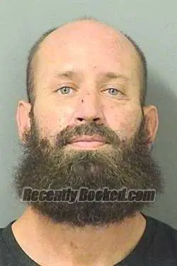 Booking photo from Palm Beach County, Florida