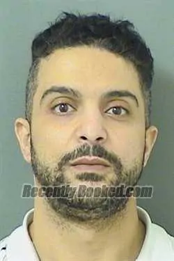 Booking photo from Palm Beach County, Florida