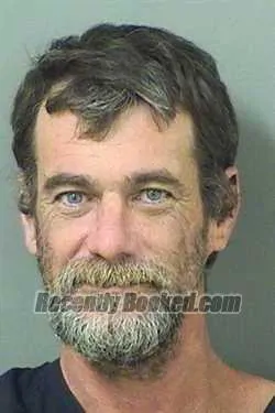 Booking photo from Palm Beach County, Florida