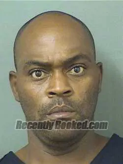 Booking photo from Palm Beach County, Florida