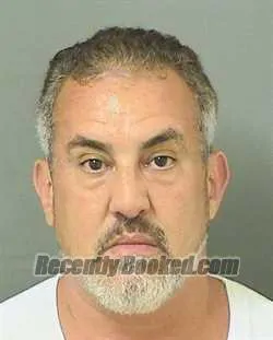Booking photo from Palm Beach County, Florida