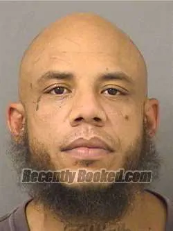 Booking photo from Palm Beach County, Florida