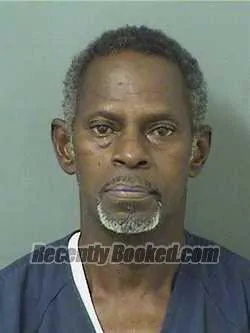 Booking photo from Palm Beach County, Florida