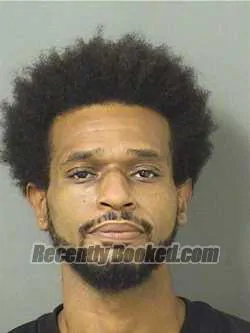 Booking photo from Palm Beach County, Florida