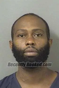 Booking photo from Palm Beach County, Florida