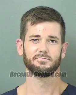 Booking photo from Palm Beach County, Florida