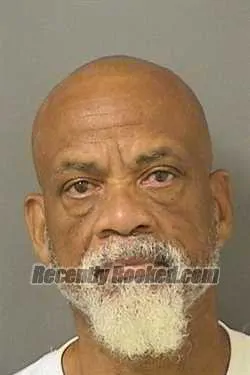 Booking photo from Palm Beach County, Florida