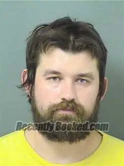 Booking photo from Palm Beach County, Florida