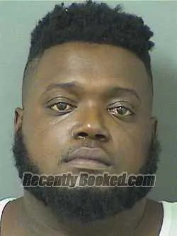 Booking photo from Palm Beach County, Florida