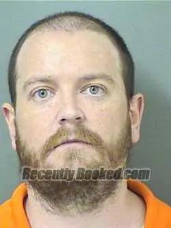 Booking photo from Palm Beach County, Florida