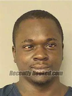 Booking photo from Palm Beach County, Florida