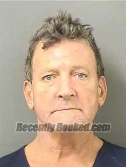 Booking photo from Palm Beach County, Florida