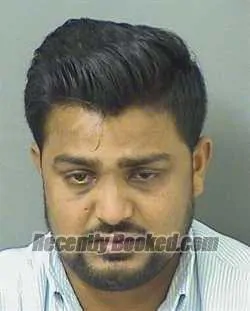 Booking photo from Palm Beach County, Florida