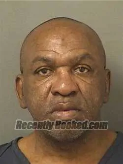 Booking photo from Palm Beach County, Florida