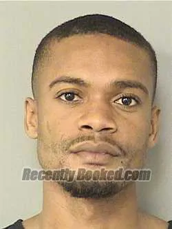 Booking photo from Palm Beach County, Florida