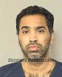 Booking photo from Palm Beach County, Florida