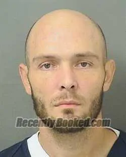Booking photo from Palm Beach County, Florida