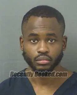 Booking photo from Palm Beach County, Florida