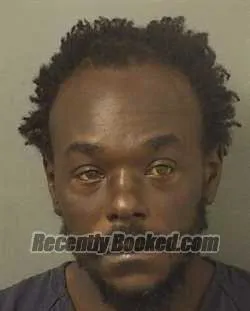Booking photo from Palm Beach County, Florida