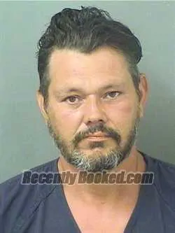 Booking photo from Palm Beach County, Florida