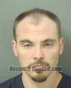 Booking photo from Palm Beach County, Florida