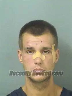 Booking photo from Palm Beach County, Florida