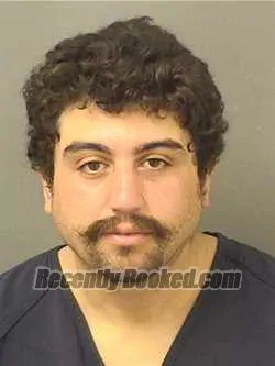 Booking photo from Palm Beach County, Florida