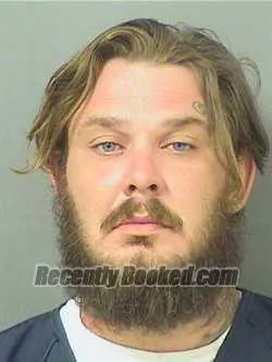 Booking photo from Palm Beach County, Florida