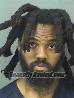 Booking photo from Palm Beach County, Florida