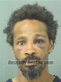 Booking photo from Palm Beach County, Florida