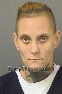 Booking photo from Palm Beach County, Florida