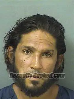 Booking photo from Palm Beach County, Florida
